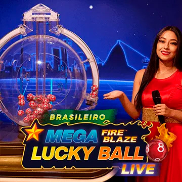 Mega Fire Blaze Lucky Ball Brasileiro